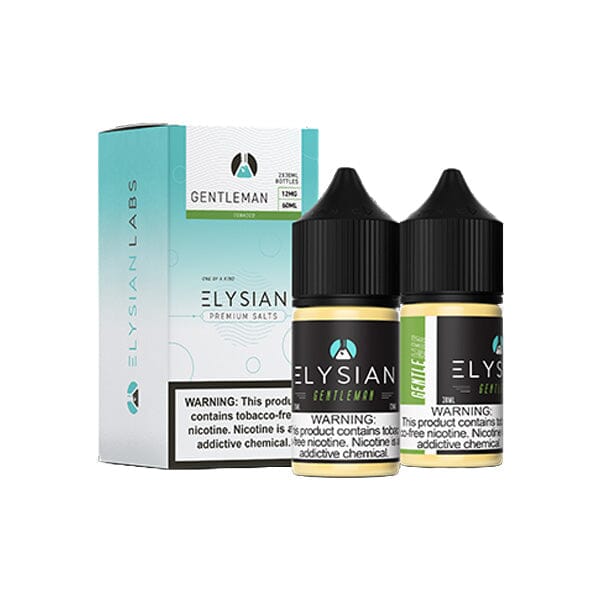 Gentleman by Elysian Salt Series E-Liquid 60mL (Salt Nic) | 30mL 2-Pack