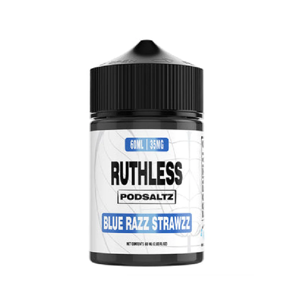 Blue Razz Strawzz Ruthless Essentials Salts 60mL