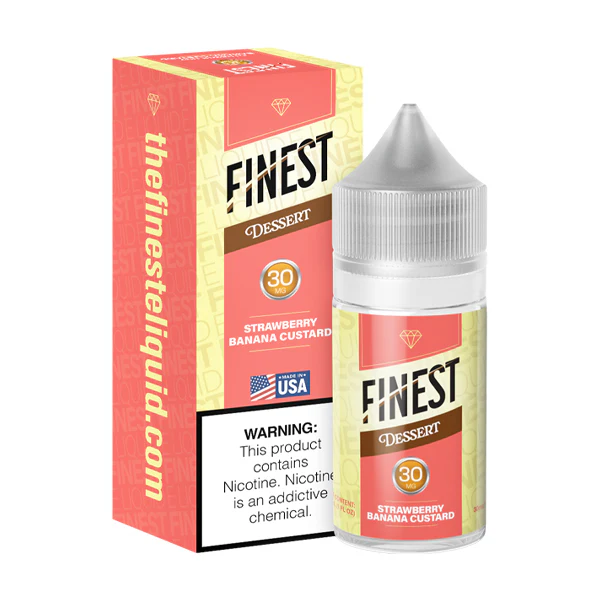 Strawberry Banana Custard Dessert Edition Salts 30mL