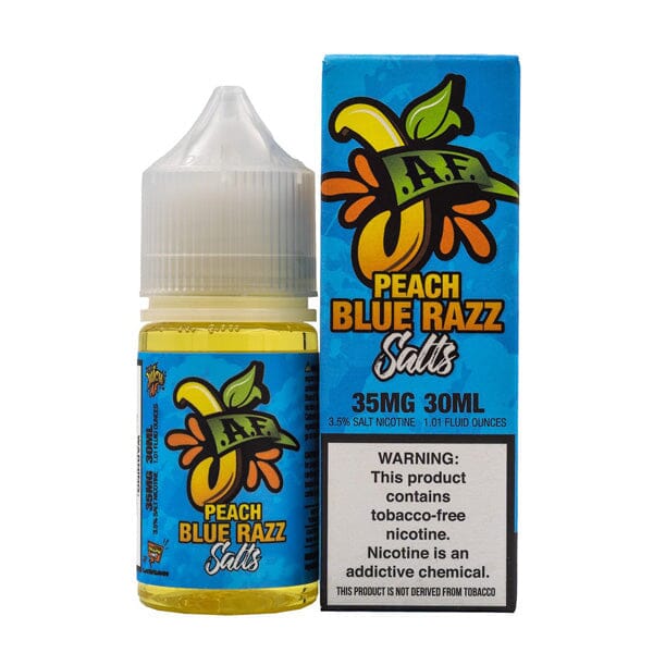 Peach Blue Razz by Juicy AF TFN Salt Series 30mL