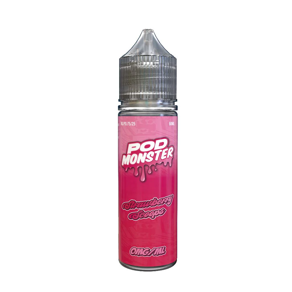 Strawberry Scoops | Pod Monster | 60mL