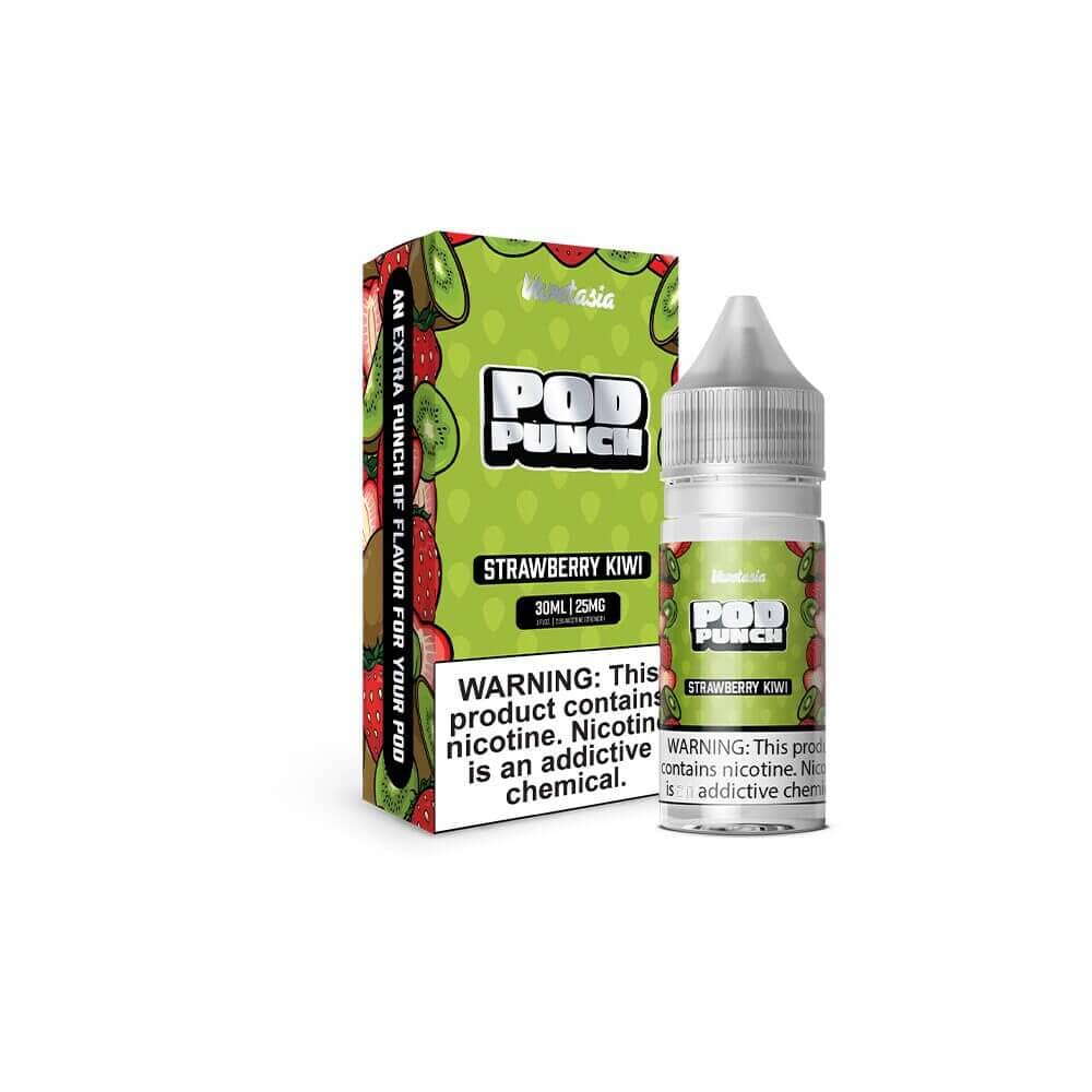 Strawberry Kiwi Ice | Vapetasia Pod Punch Salt | 30mL