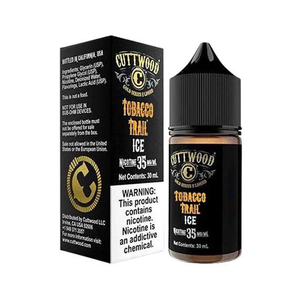 Tobacco Trail Ice Cuttwood Salts 30mL