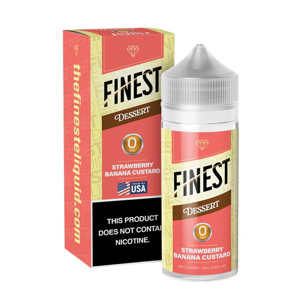 Strawberry Banana Custard Dessert Edition 100mL