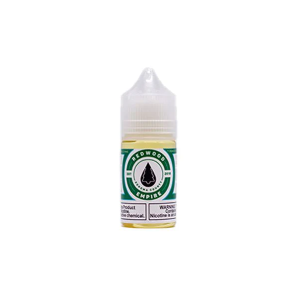 Green Glass Ice (Dark Green Blue) by Redwood Salt Series E-Liquid 30mL (Salt Nic)
