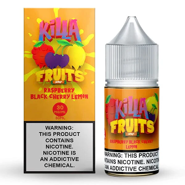 Raspberry Black Cherry by Killa Fruits Salt Max TFN Salts 30mL