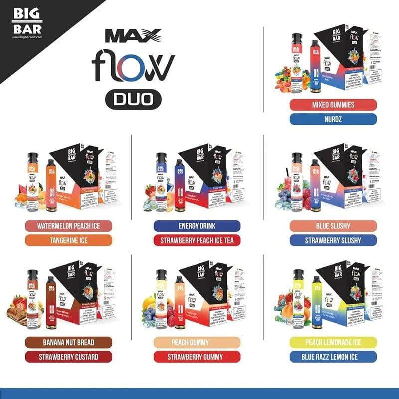 Big Bar MAX FLOW DUO Disposable | 4000 Puffs | 12mL