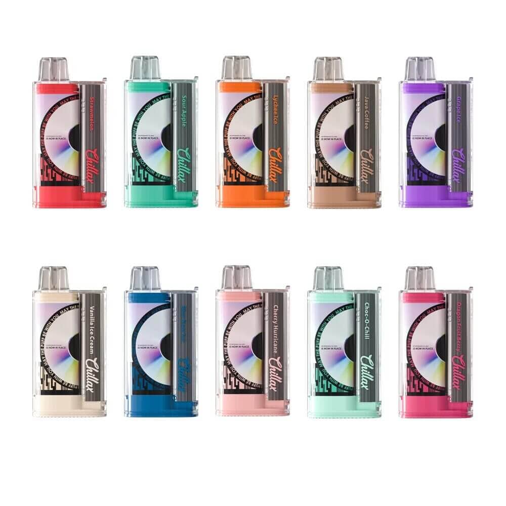 Chillax Bar B6000 Disposable 15000 Puffs 18mL 50mg