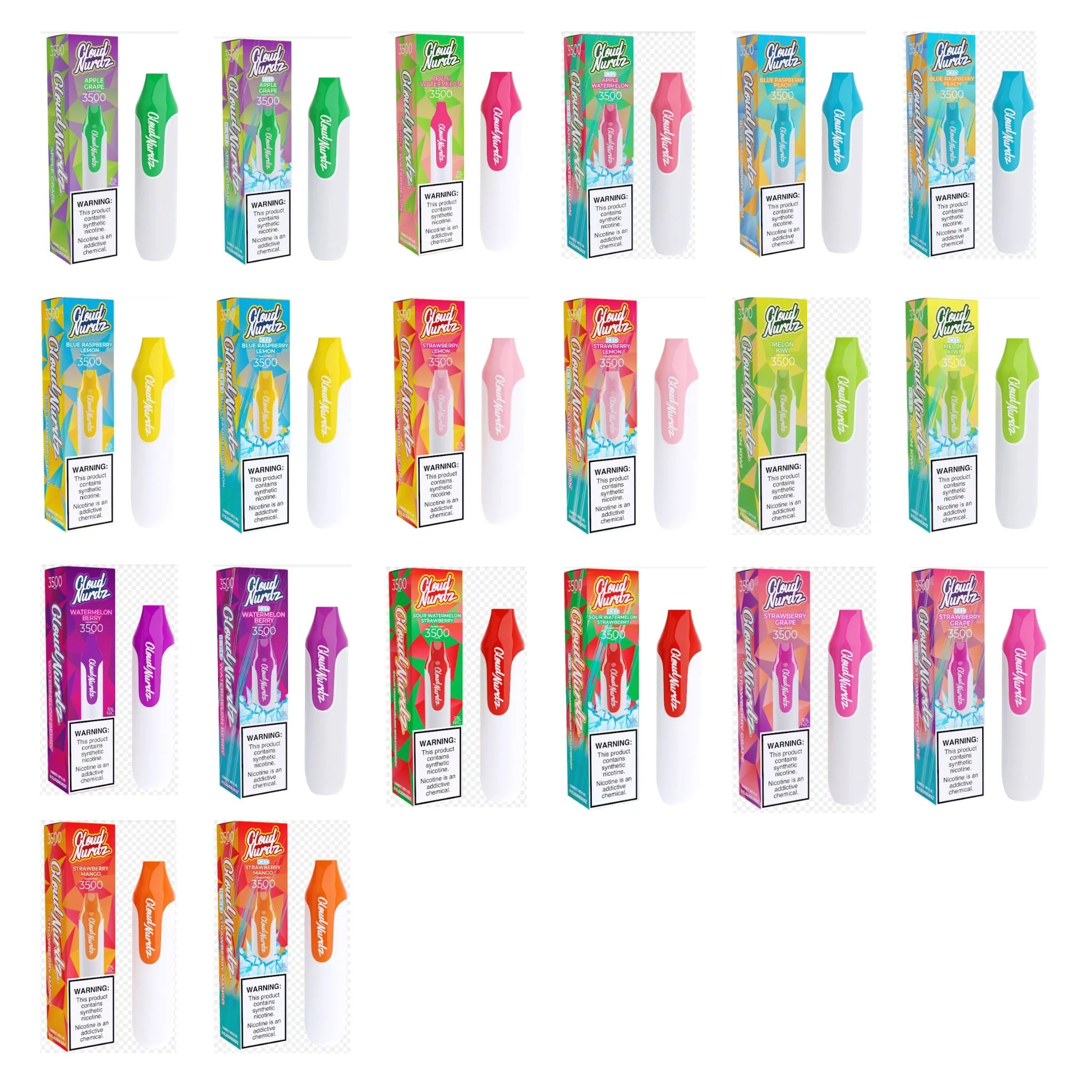 Cloud Nurdz Disposable Series | 10ml | 3500 Puffs