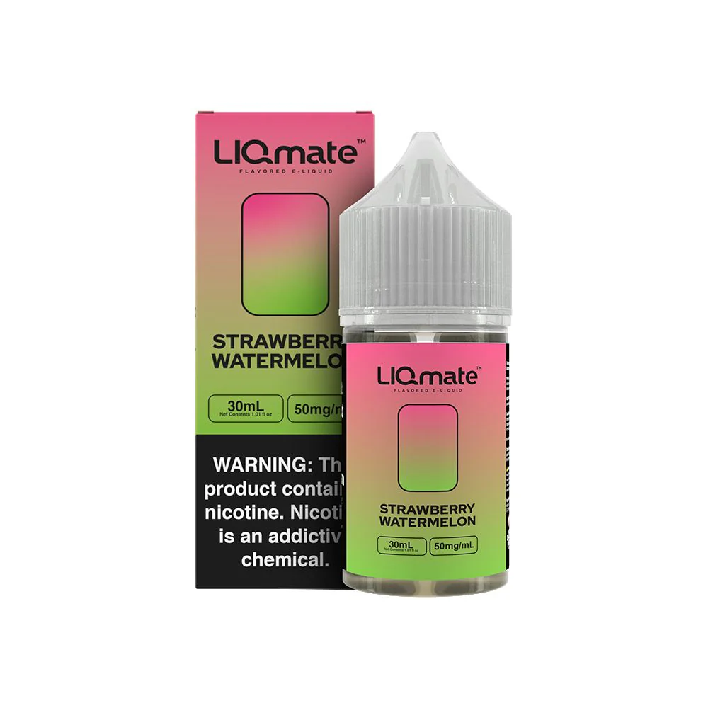 Strawberry Watermelon Liqmate Series Salt Nic E-Juice by 7Daze 30mL