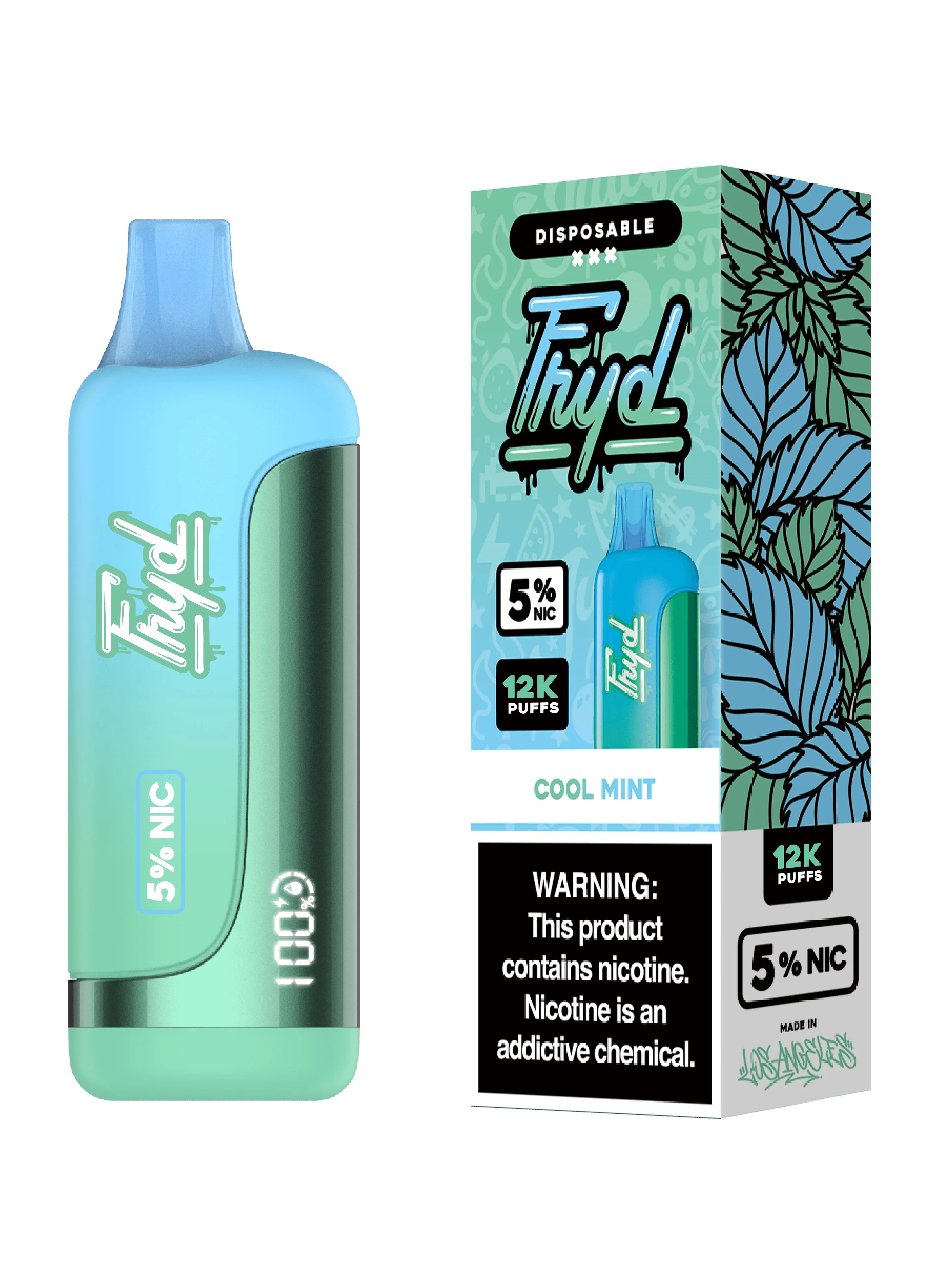 FRYD Disposable 12,0000 Puffs (17mL) 50mg