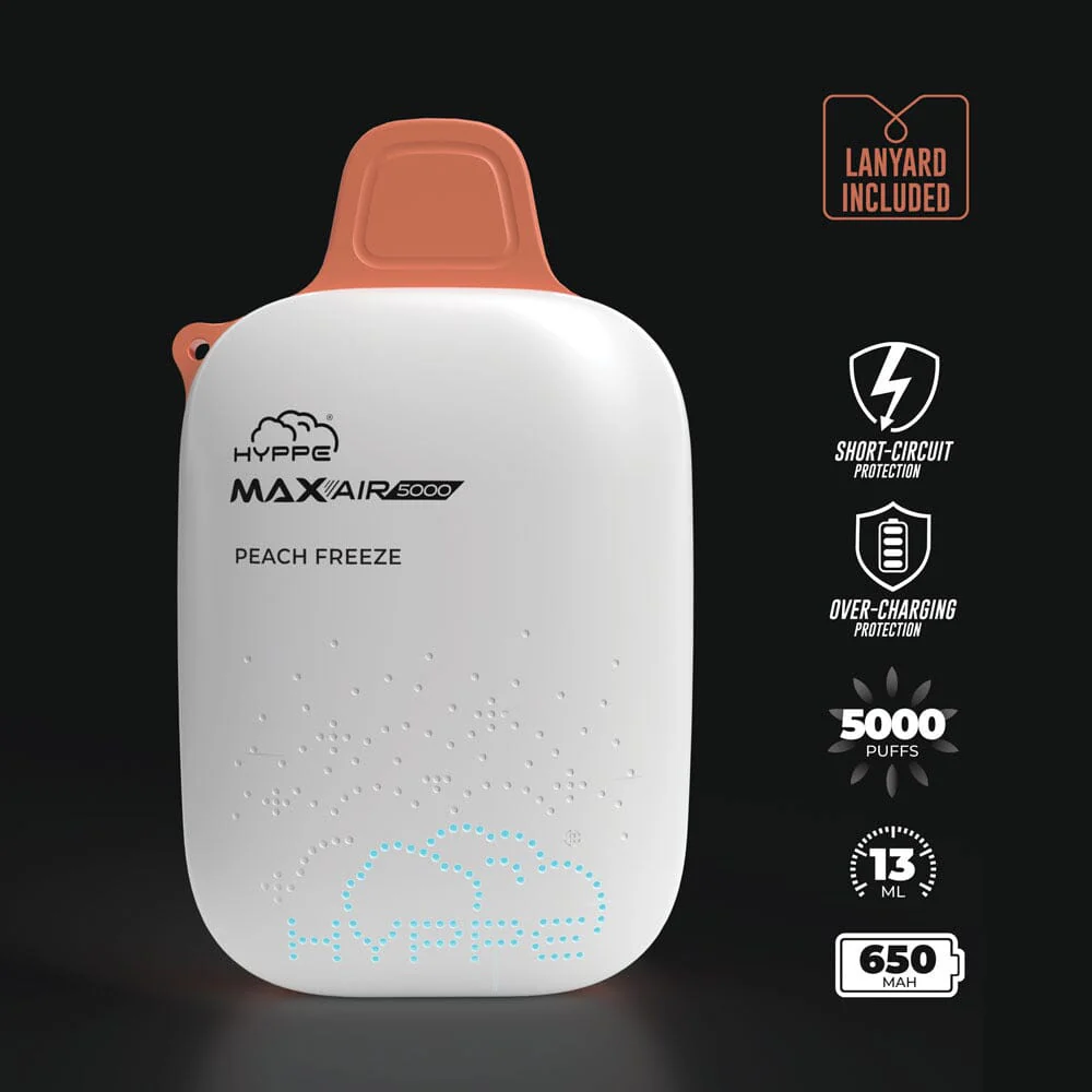 Hyppe Max Air Disposable 5000 Puffs 13mL 50mg
