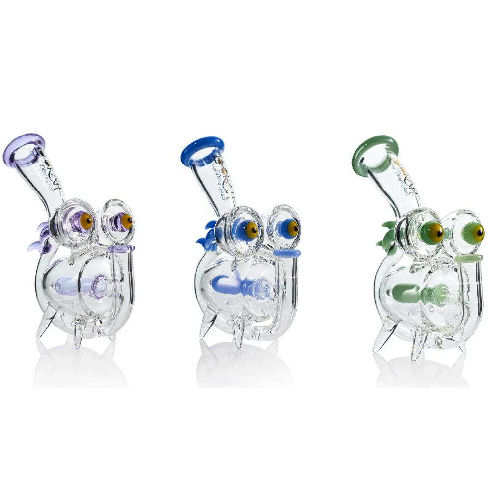 Lookah (Dab Rig) 8â³ Mini Percolator WALL-E Glass Water Pipe