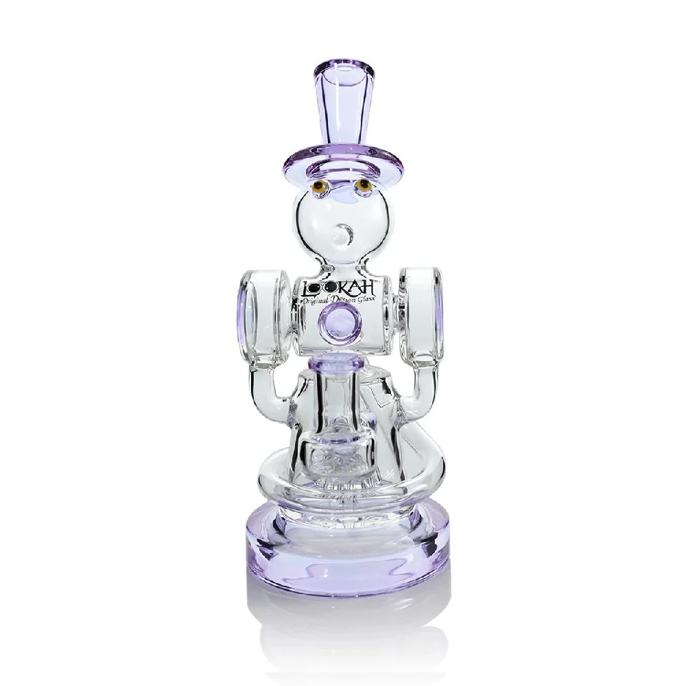 Lookah (Dab Rig) 9â³ Recycler Gentleman Robot Water Pipe