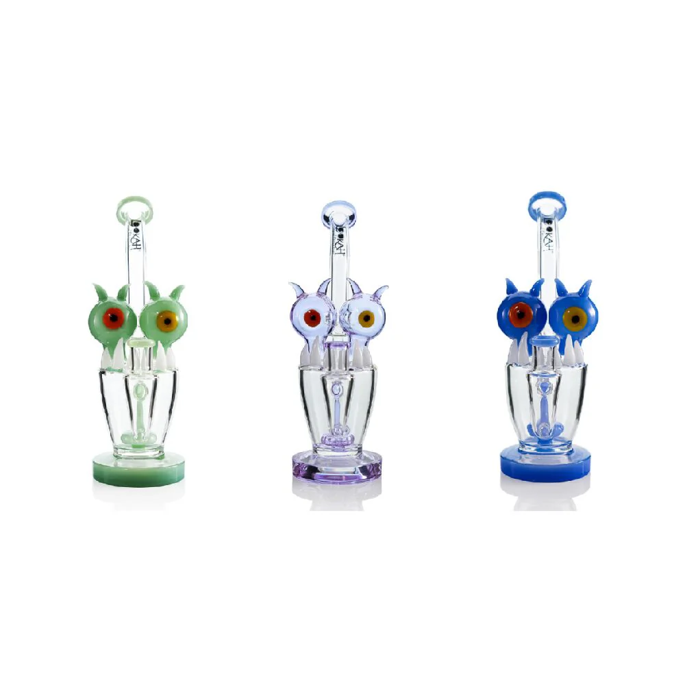 Lookah (Dab Rig) 10â³ Cool Percolator Alien Eyestalk Water Pipe