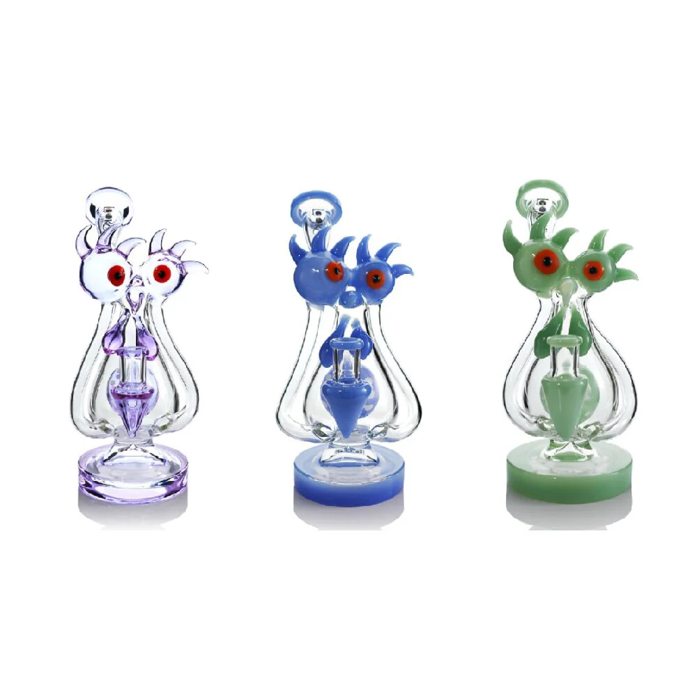 Lookah (Dab Rig) 9â³ Cool Recycler Beast Water Pipe
