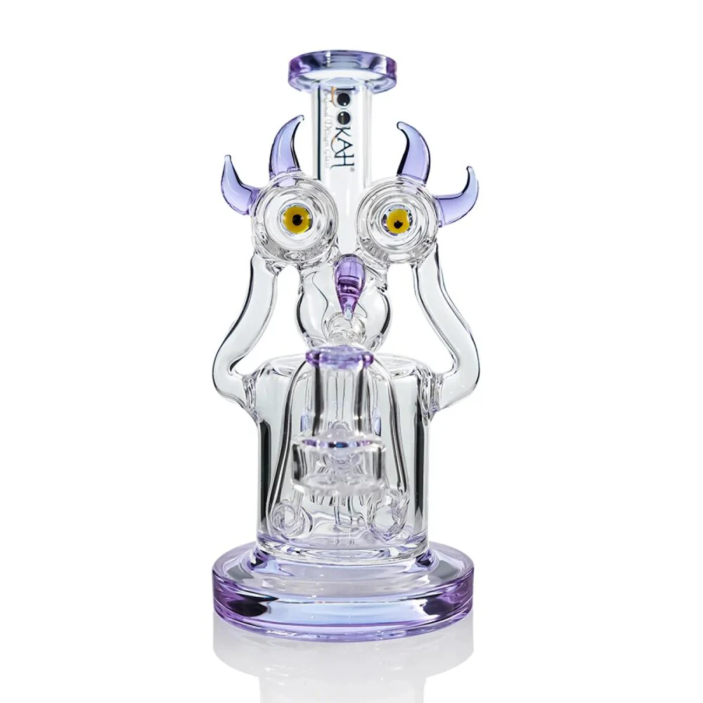 Lookah (Dab Rig) 8â³ Recycler Double Inline Percolator Bird Water Pipe