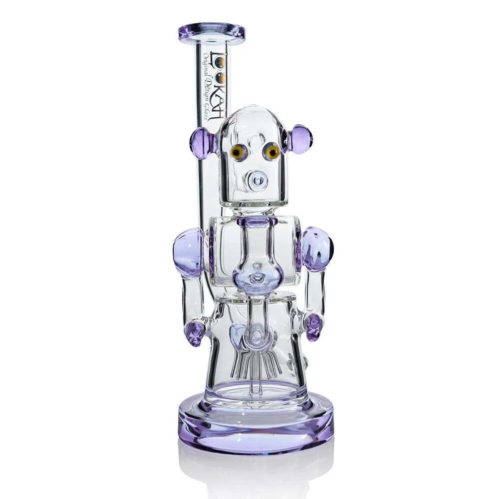Lookah (Dab Rig) 12â³ Recycler Robotic Glass Water Pipe