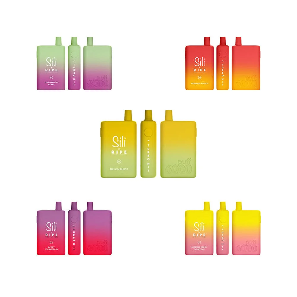 Sili X Ripe Disposable 6000 Puffs 16mL 50mg