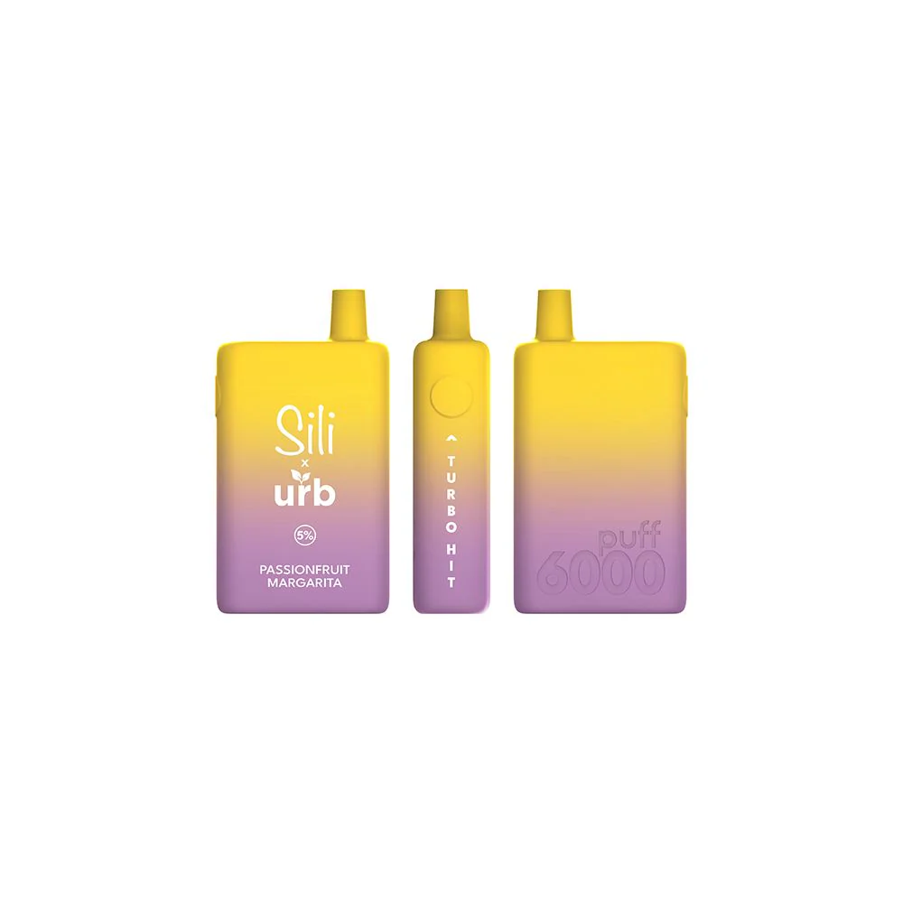 Sili X URB Disposable 6000 Puffs 16mL 50mg