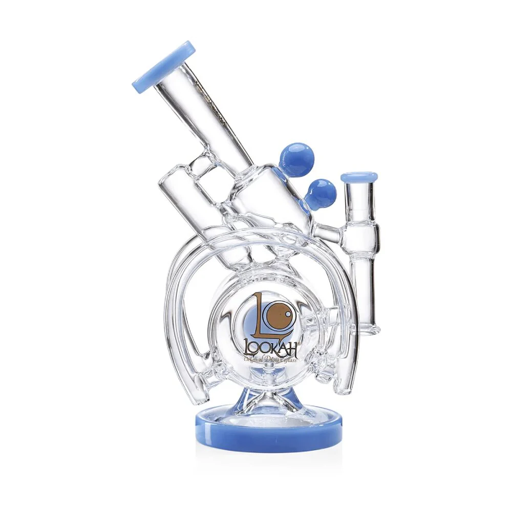 Lookah (Dab Rig) 14â³ Recycler Orbital Double Chamber Water Pipe