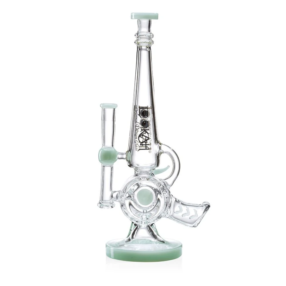 Lookah (Dab Rig) 13â Cool Recycler Gun Water Pipe