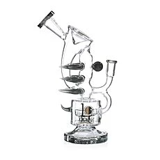 Lookah (Dab Rig) 11â³ Recycler Double Chamber Spur Water Pipe