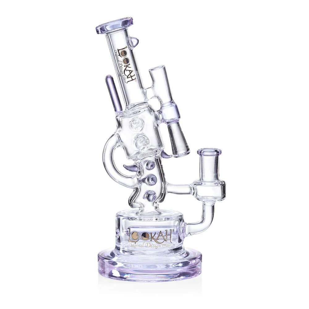 Lookah (Dab Rig) 10â³ Cool Recycler Klein Handgun Water Pipe