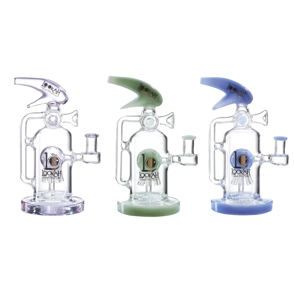 Lookah (Dab Rig) 9.4â³ Cool Recycler Fire Extinguisher Water Pipe (WPC1004)