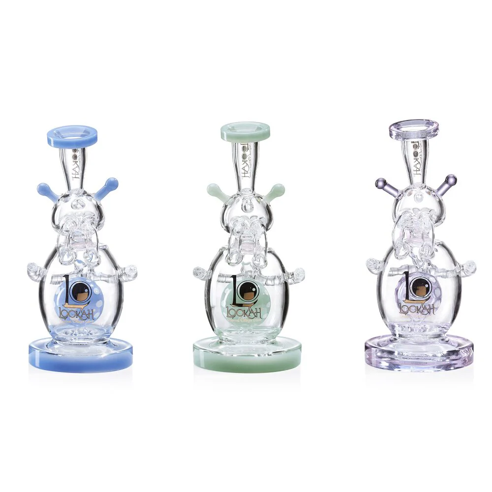 Lookah (Dab Rig) 9â³ Recycler Percolator Cosmic Alien Water Pipe