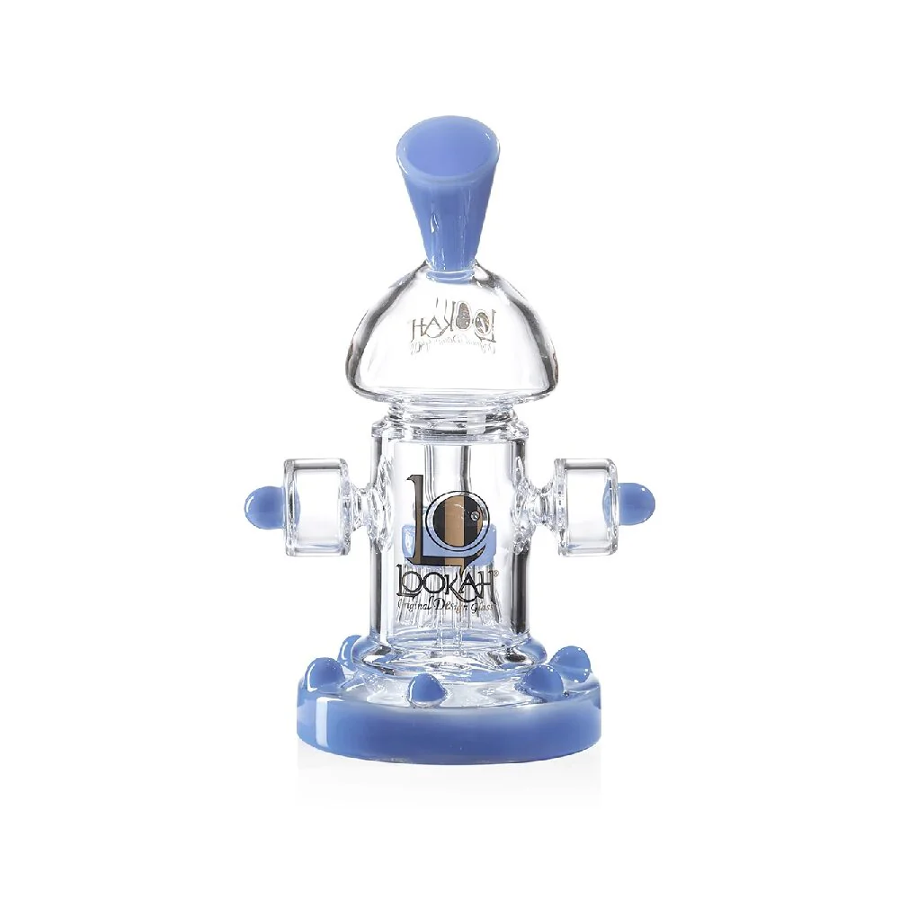 Lookah (Dab Rig) 8â Mini Recycler Percolator Steampunk Water Pipe