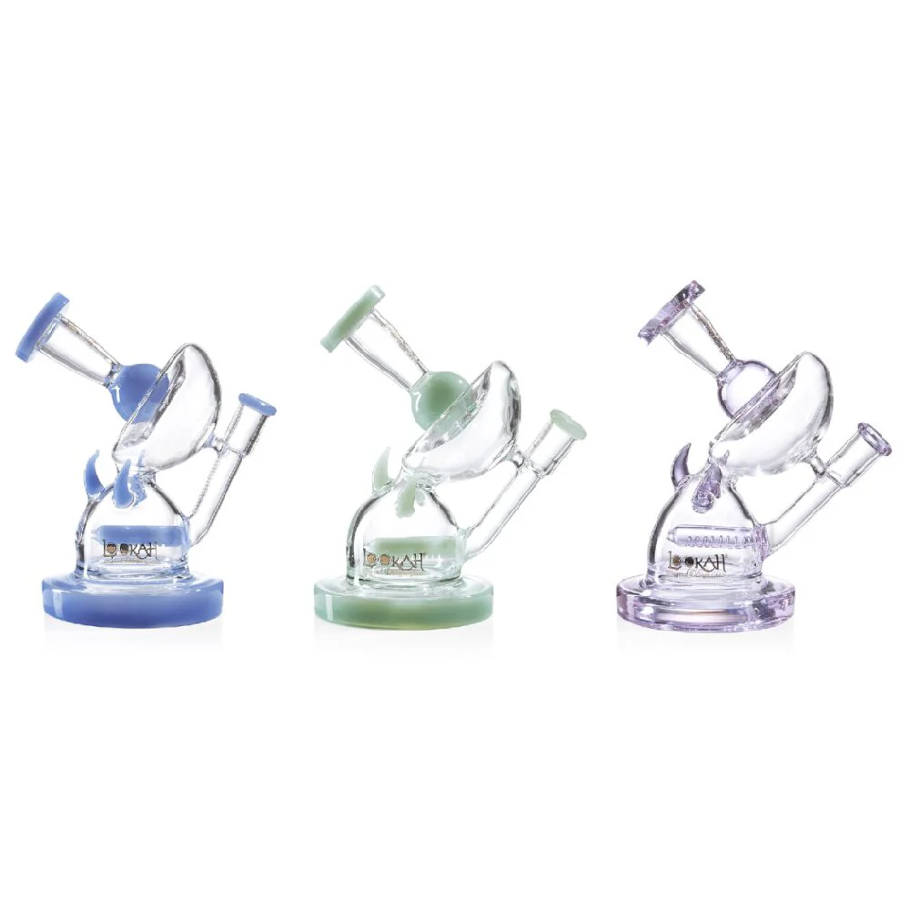 Lookah (Dab Rig) 7â³ Mini Unique Recycler Water Pipe