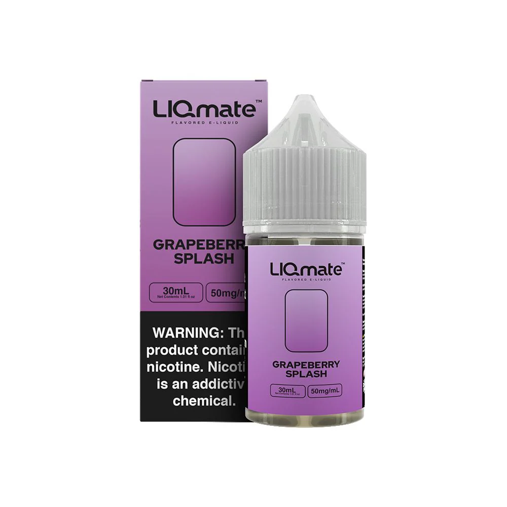 Grapeberry Splash Liqmate Series Salt Nic E-Juice by 7Daze 30mL