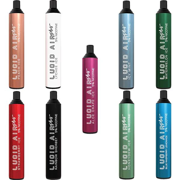 Lucid Air Plus Mesh Disposable 5000 Puffs 12mL 00mg/50mg