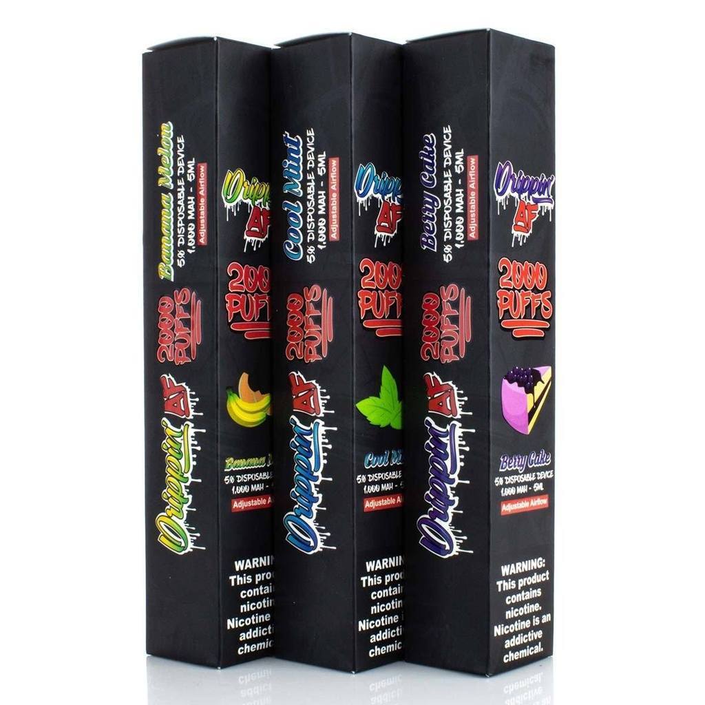 DRIPPIN AF Disposable E-Cigs 2000 Puff  (Individual)