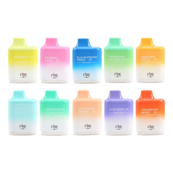Fire Mega Disposable | 5000 Puffs | 12mL | 5%
