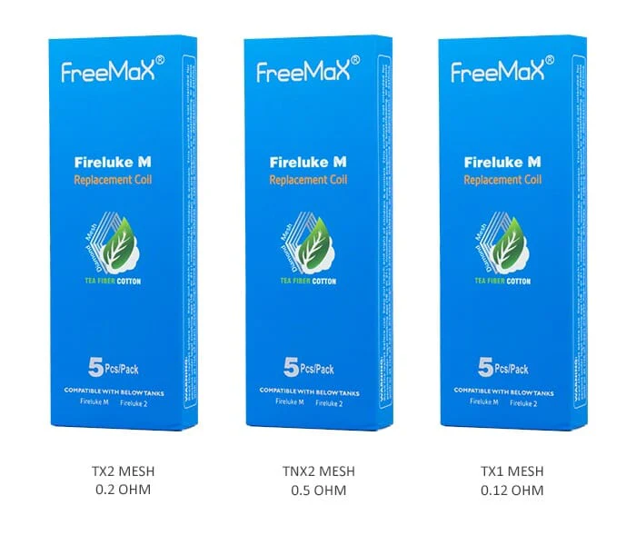 FreeMax Fireluke Mesh Replacement Coils (Pack of 5)
