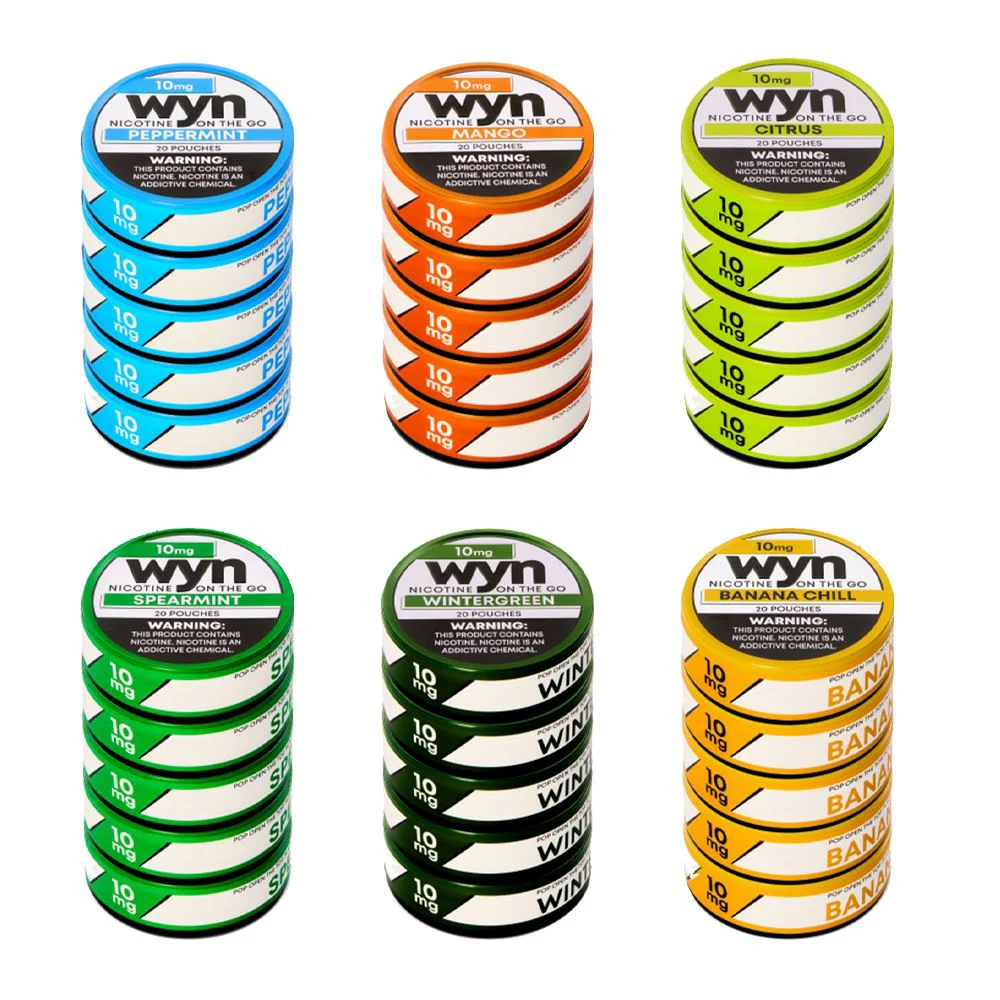 WYN Nicotine Pouches (20ct Can)(5-Can Pack)