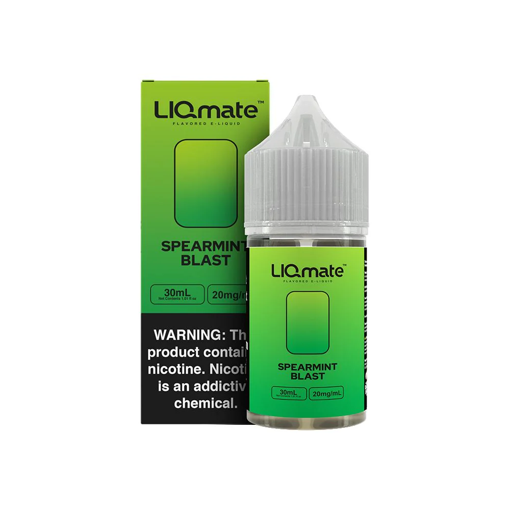 Spearmint Blast Liqmate Series Salt Nic E-Juice by 7Daze 30mL