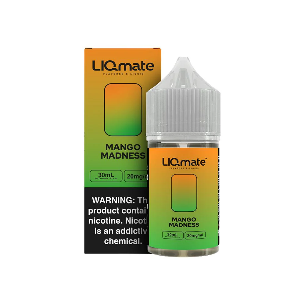 Mango Madness Liqmate Series Salt Nic E-Juice by 7Daze 30mL