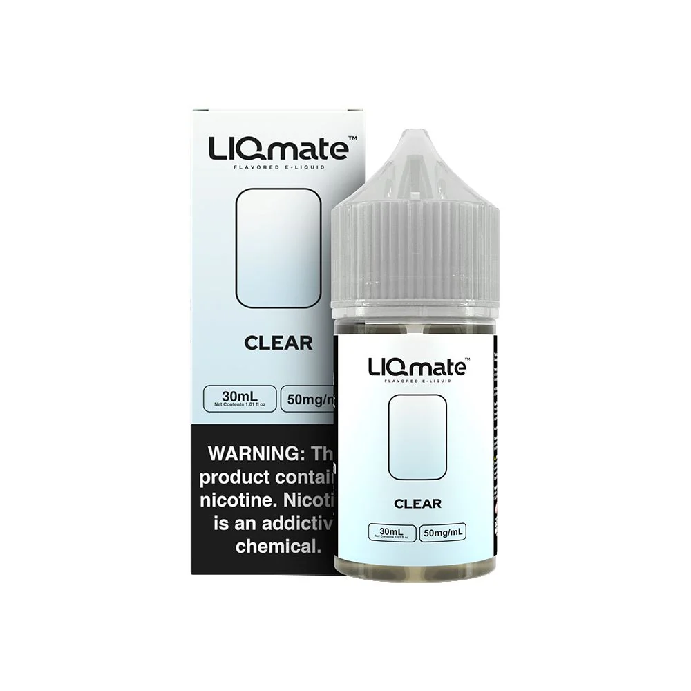 Clear Liqmate Series Salt Nic E-Juice by 7Daze 30mL