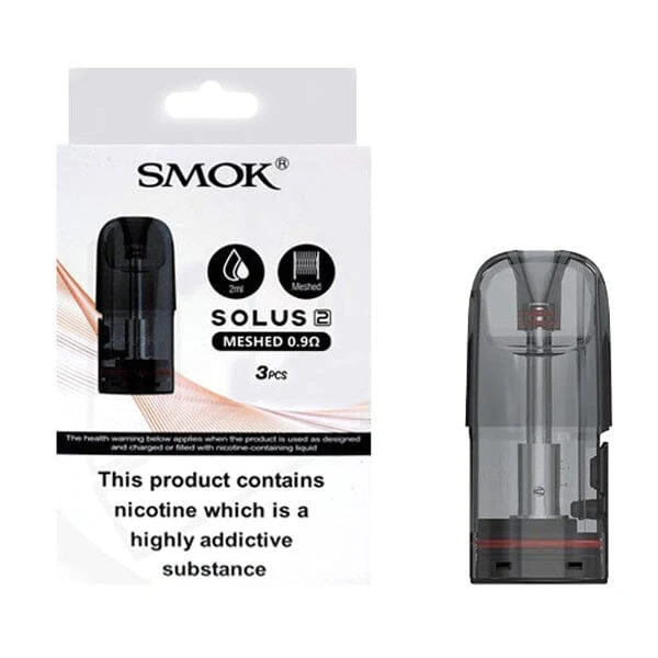 SMOK Solus 2 Replacement Pods | 3-Pack