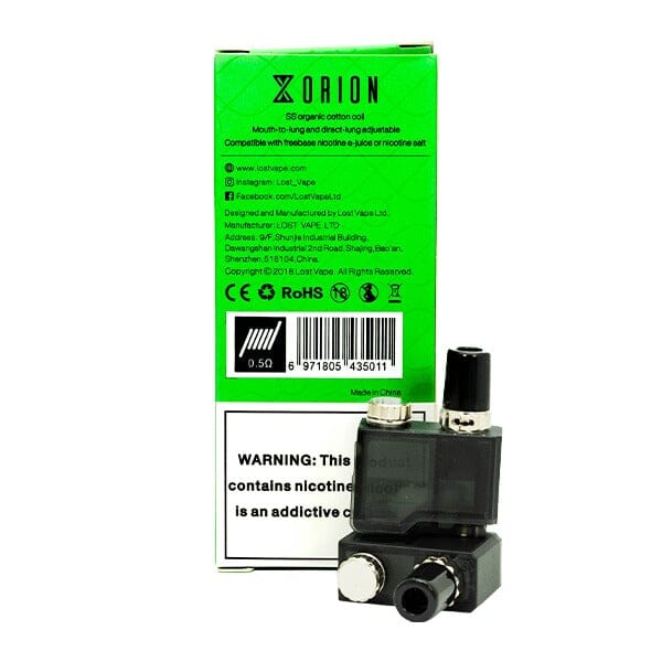 Lost Vape Orion DNA GO Replacement Cartridge (Pack of 2)