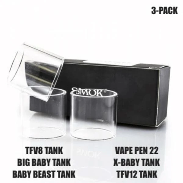 SMOK TFV8 X-Baby Replacement Glass (Pack of 3)