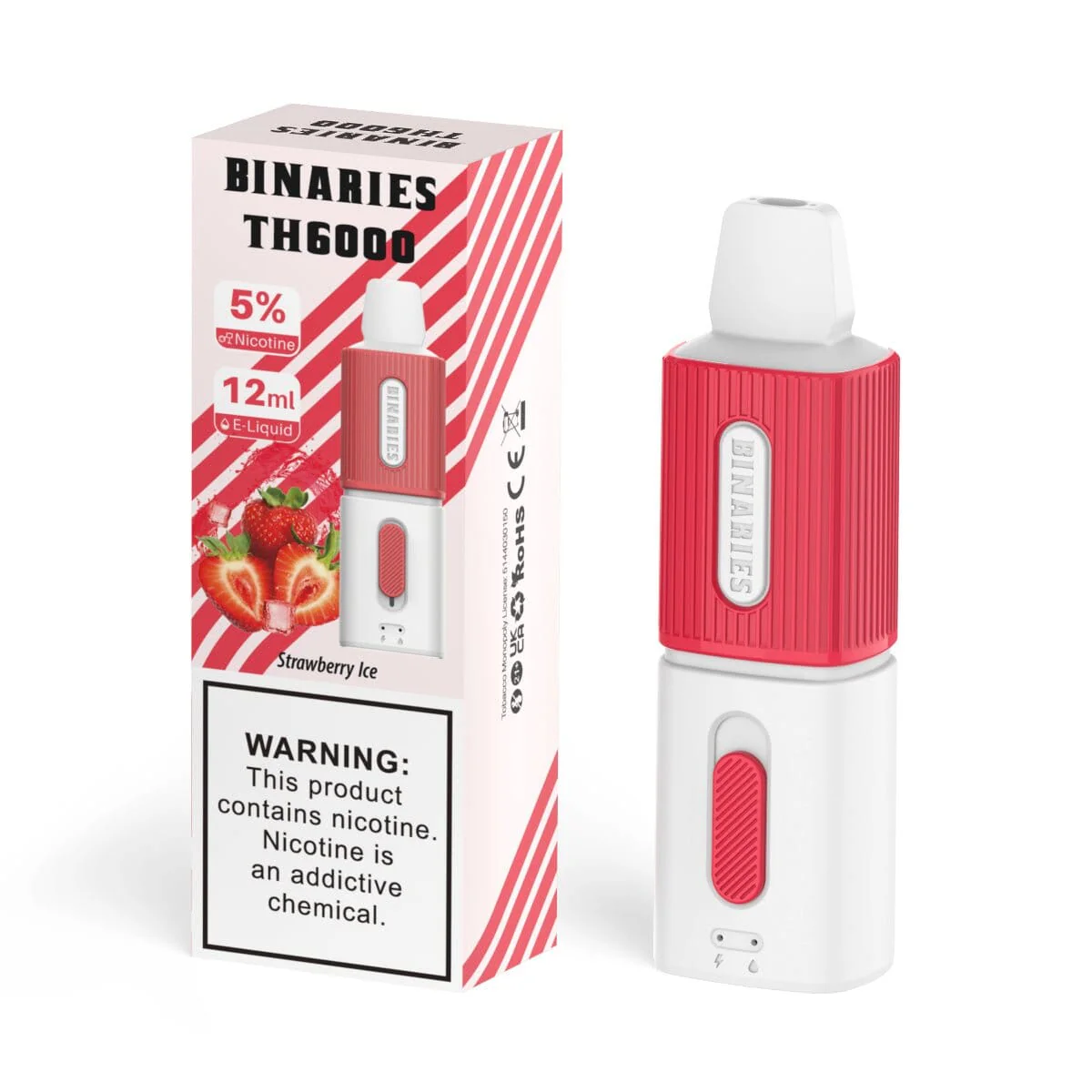 HorizonTech â Binaries Cabin Disposable TH | 6000 Puffs | 12mL | 50mg