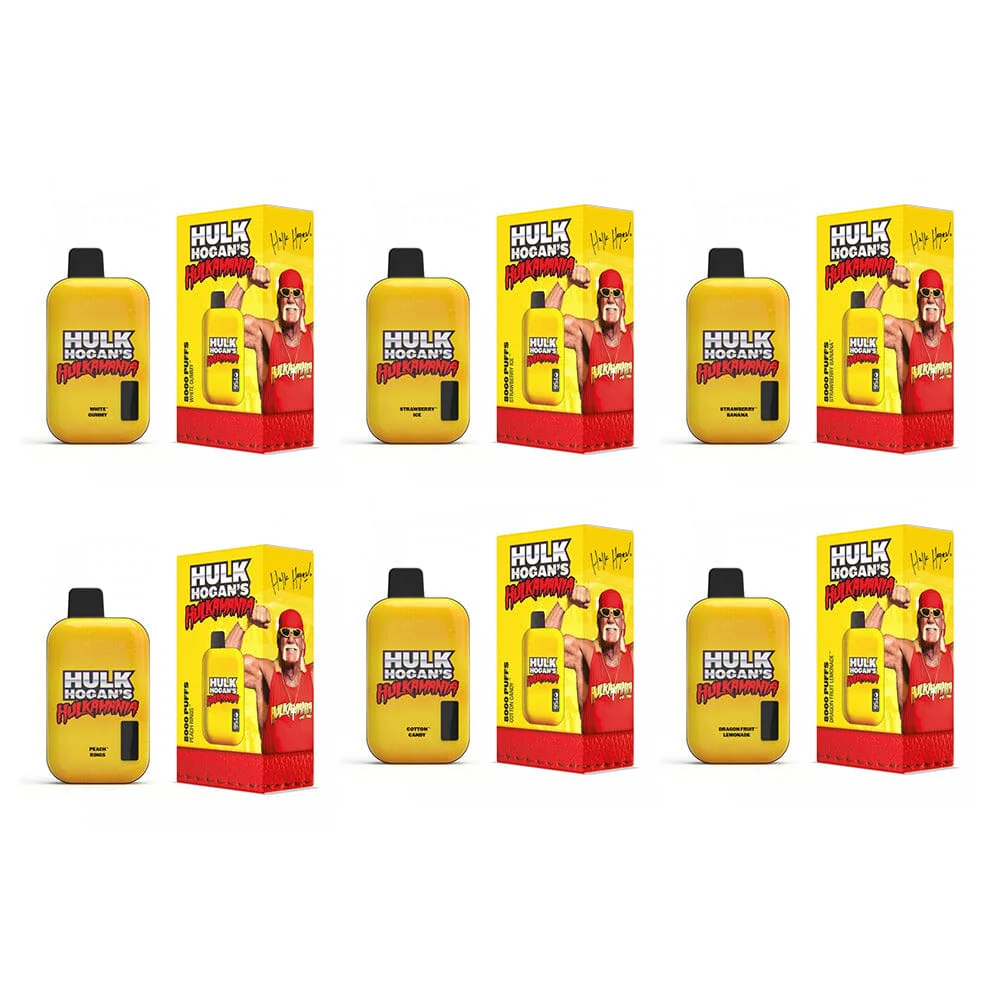 Hulk Hogan Disposables 8000 Puffs 18mL 50mg