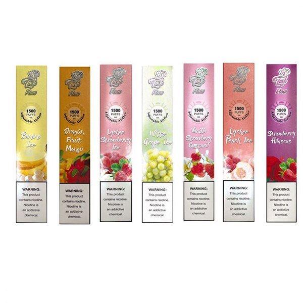 Lush Flow Disposable E-Cigs (1500 Puffs)