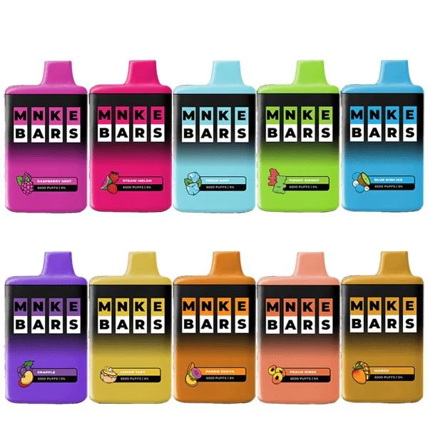 MNKE Bars Disposable 6500 Puffs 16mL 50mg