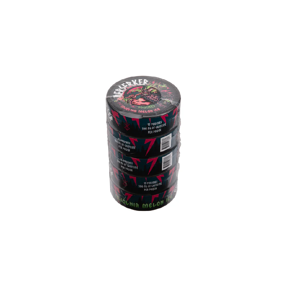 Berserker Caffeine Pouches (5-can Pack)
