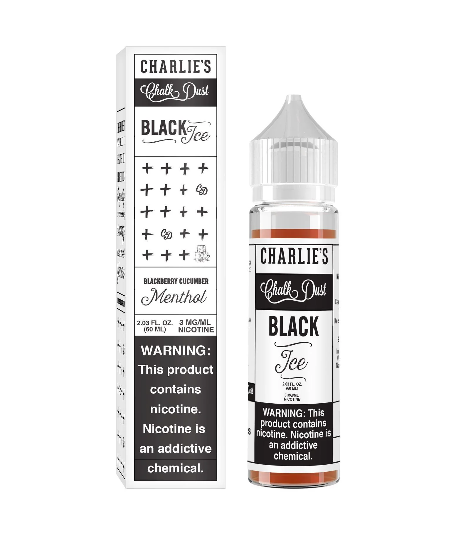 Charlie's Chalk Dust | Black Ice 60ML eLiquid